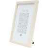 Cornice di legno S41J Deknudt 10x15 cm bianco