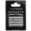 12 magneti dargento in confezione blister