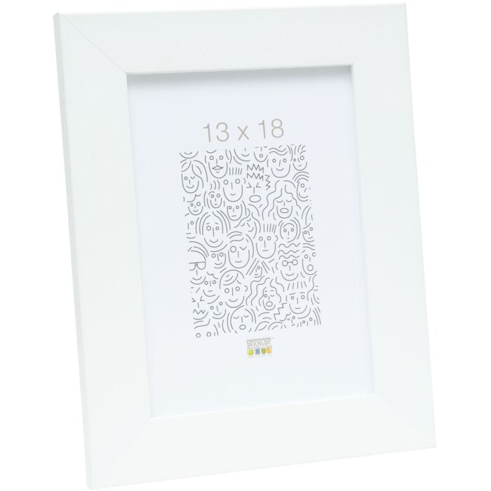Cornice in plastica Deknudt S42P bianco chiaro 30x45 cm