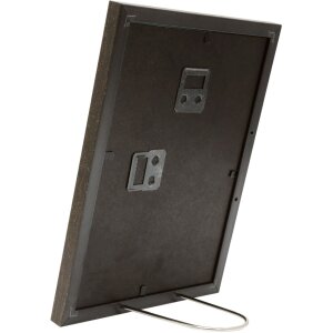 Cornice in plastica S46A nera con oro 13x18 cm