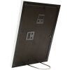 Cornice in plastica S46A bianca con argento 18x24 cm