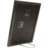 Cornice in plastica S46A nera con argento 13x18 cm