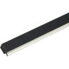 Cornice in plastica S46A nera con argento 18x24 cm