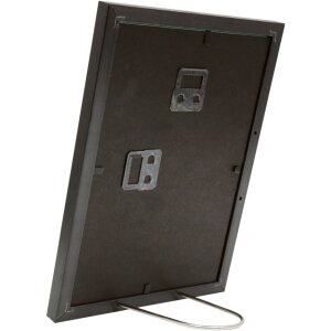 Cornice in plastica S46A nera con argento 20x30 cm