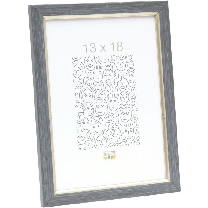 Cornice in plastica S46A grigio-blu 18x24 cm