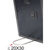 Cornice in plastica S46A grigio-blu 20x30 cm