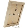 Cornice in legno S46BH rovere chiaro 10x15 cm
