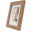 Cornice di legno S46BH marrone-grigio 15x20 cm