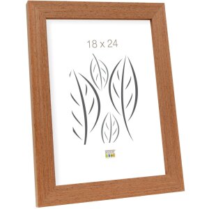 Cornice di legno S46BH ruggine 13x18 cm