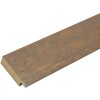 Cornice di legno S48SC3 bronzo 20x20 cm
