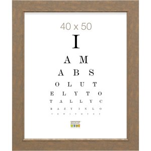 Cornice in legno S48SC3 bronzo 20x30 cm