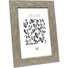 Cornice di legno S48SC7 grigio-beige 18x24 cm