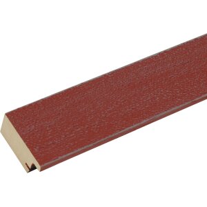 Cornice di legno S49B rosso scuro 18x24 cm