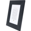 Cornice in legno S53G nero effetto pittore 15x20 cm