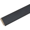 Cornice in legno S53G nero effetto pittore 30x90 cm