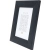 Cornice in legno S53G nero effetto pittore 30x90 cm