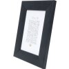 Cornice in legno S53G nero effetto pittore 50x50 cm