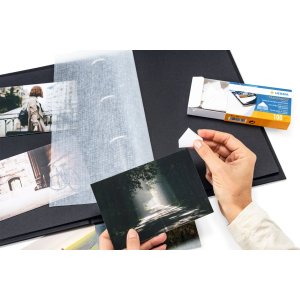 Angoli per foto Transparol extra large 100 pezzi autoadesivi