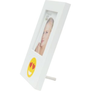 Mini cornice con emoticon 3,5x4,5 cm con magnete
