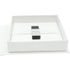 Contenitore per USB e immagini bianco