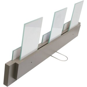 Cornice doppia S68AK9 taupe 6 foto 10x15 cm
