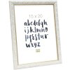 Cornice per ornamenti S95L 30x40 cm bianco