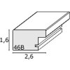 Telaio in legno S46BH Deknudt