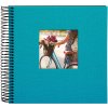 Goldbuch Album a spirale Bella Vista turchese 20x20 cm 40 pagine nere