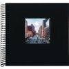 Goldbuch Album a spirale Bella Vista nero 20x20 cm 40 pagine nere