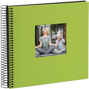Goldbuch Album a spirale Bella Vista verde 20x20 cm 40...