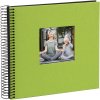 Goldbuch Album a spirale Bella Vista verde 20x20 cm 40 pagine nere