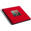 Goldbuch Album a spirale Bella Vista rosso 20x20 cm 40 pagine nere