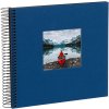 Goldbuch Album a spirale Bella Vista blu 20x20 cm 40 pagine nere