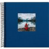 Goldbuch Album a spirale Bella Vista blu 20x20 cm 40 pagine nere