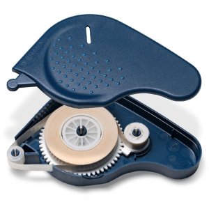 Dispenser adesivo HERMA transfer, saldamente adesivo blu, 15m