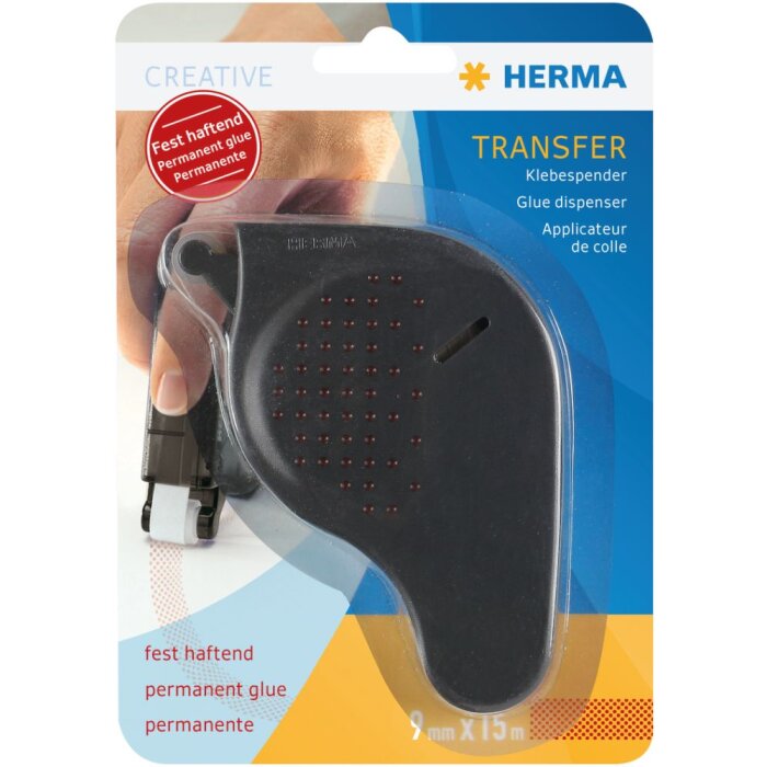Dispenser adesivo transfer, saldamente adesivo antracite, 15m