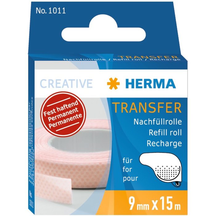 herma Rotolo di ricarica Transfer saldamente adesivo 15m