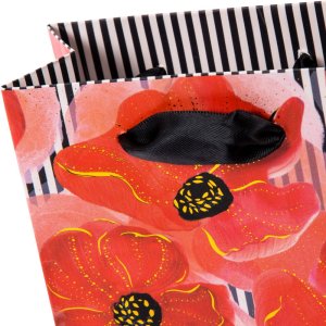 Borsa regalo Papavero 10x5x10 cm