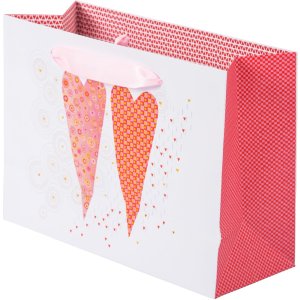 Goldbuch Borsa regalo Cuori media 18x25x10 cm