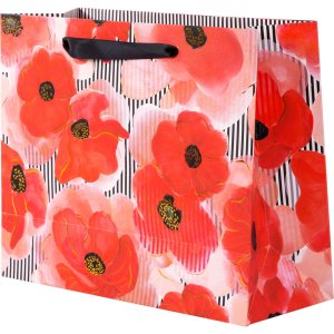 Borsa regalo Papavero 27x10x33 cm