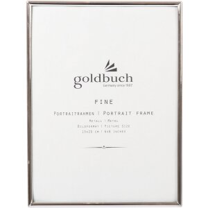 Cornice in metallo Goldbuch Fine 15x20 cm argento