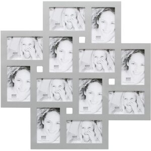 S65SK Cornice da galleria in legno 12 foto 10x15 cm