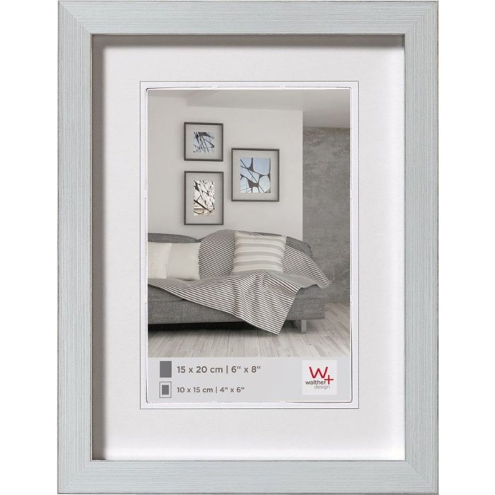 Cornice per foto Costruzione 15x20 cm argento
