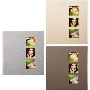 Goldbuch Album fotografico in lino stile 30x31 cm 60...