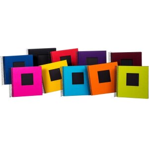 Goldbuch Album a spirale Bella Vista 20x20 cm 40 pagine nere