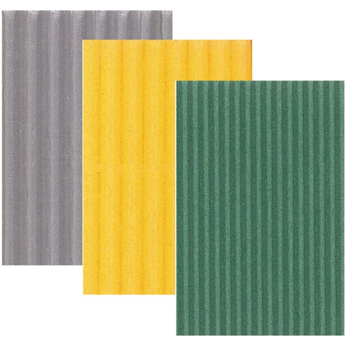 Cartone ondulato artigianale 2 formati vari colori
