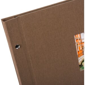 Album a vite Trend 2 pagine in b/n 30x25 cm e 39x31 cm