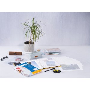 Cartone fotografico A4 bianco 230x297 con foglio protettivo 25 fogli