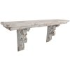 Scaffale a muro bianco shabby - 5H0232 Clayre Eef