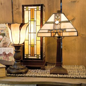 LumiLamp 5LL-5136 Lampada da tavolo Tiffany Ø...